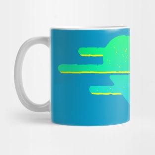 Green Heart Logo Graphic Mug